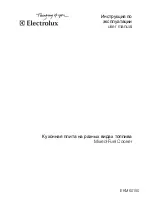 Electrolux EKM60150 User Manual preview