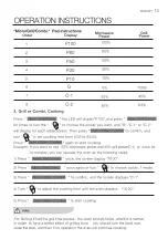 Preview for 13 page of Electrolux EMS2540X Instruction Manual