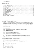 Preview for 22 page of Electrolux EN3614AOW User Manual