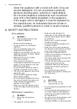 Preview for 4 page of Electrolux ENN2841AOW User Manual