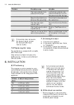 Preview for 12 page of Electrolux ENN2841AOW User Manual