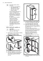 Preview for 14 page of Electrolux ENN2841AOW User Manual