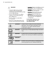 Preview for 36 page of Electrolux EPS09V57HW User Manual