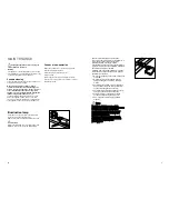 Preview for 9 page of Electrolux ERB 3026 Installation And Instruction Manual