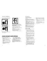 Preview for 10 page of Electrolux ERB 3026 Installation And Instruction Manual