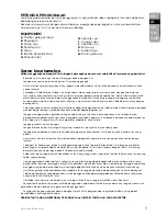 Preview for 9 page of Electrolux ERC3505 Instruction Book