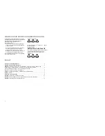 Preview for 4 page of Electrolux ERN 2220 Instruction Book