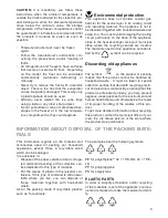 Preview for 3 page of Electrolux ERN23800 Instruction Booklet