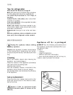 Preview for 7 page of Electrolux ERN23800 Instruction Booklet