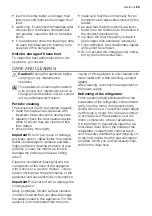 Preview for 23 page of Electrolux ERN29601 User Manual