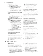 Preview for 14 page of Electrolux ESF 7530ROW User Manual