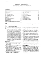 Preview for 2 page of Electrolux ESF47000 User Manual