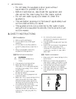 Preview for 4 page of Electrolux ESF5511LOX User Manual