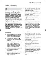 Preview for 5 page of Electrolux ESI 65010 User Manual