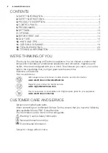 Preview for 2 page of Electrolux ESI 8710RAX User Manual