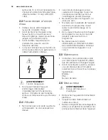 Preview for 36 page of Electrolux ESI5201LOX User Manual