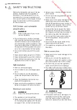 Preview for 20 page of Electrolux ESI6515LAK User Manual