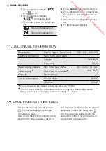 Preview for 34 page of Electrolux ESI6515LAK User Manual