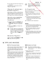 Preview for 63 page of Electrolux ESI6515LAK User Manual