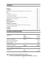 Preview for 2 page of Electrolux ESL499 Instruction Booklet