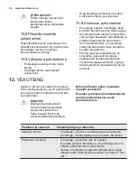 Preview for 56 page of Electrolux ESL5340LO User Manual