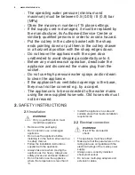 Preview for 4 page of Electrolux ESL8550RA User Manual