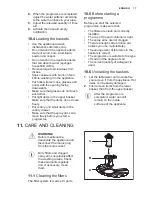 Preview for 17 page of Electrolux ESL8550RA User Manual