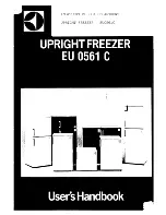 Preview for 1 page of Electrolux EU 0561 C User Handbook Manual