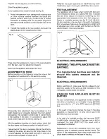 Preview for 6 page of Electrolux EU 1044T Installation And Instruction Manual