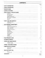 Preview for 4 page of Electrolux EU 1150T Installation And Instruction Manual