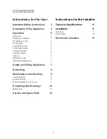 Preview for 2 page of Electrolux EU 1327 T Instruction Booklet