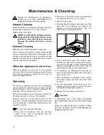 Preview for 10 page of Electrolux EU 1341 T Instruction Book