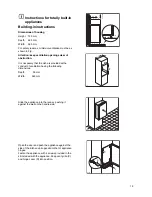 Preview for 9 page of Electrolux EU 5832 I Installation And Instruction Manual