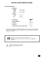 Preview for 15 page of Electrolux EU 6047T Installation And Instruction Manual