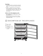 Preview for 4 page of Electrolux EU 6134 U Installation And Instruction Manual