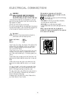 Preview for 16 page of Electrolux EU 6134 U Installation And Instruction Manual