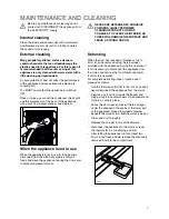 Preview for 7 page of Electrolux EU 7120/1 C Instruction Book