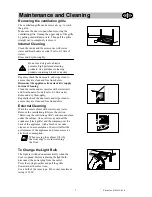 Preview for 7 page of Electrolux EU 8216C Instruction Booklet