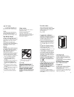 Preview for 8 page of Electrolux EU6932C Instruction Book