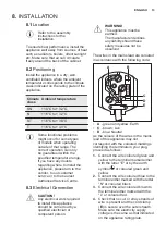 Preview for 13 page of Electrolux EUC2244AOV User Manual