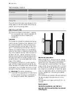 Preview for 10 page of Electrolux EUC25391W User Manual