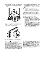 Preview for 12 page of Electrolux EUC25391W User Manual