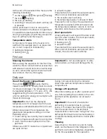 Preview for 6 page of Electrolux EUC31305W User Manual