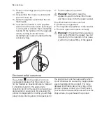 Preview for 14 page of Electrolux EUC31305W User Manual