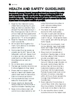 Preview for 12 page of Electrolux EUF 23292 W User Manual