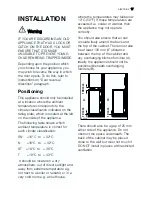 Preview for 17 page of Electrolux EUF 23292 W User Manual