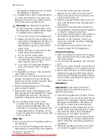 Preview for 14 page of Electrolux EUF10003W User Manual