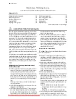 Preview for 32 page of Electrolux EUF12800 User Manual