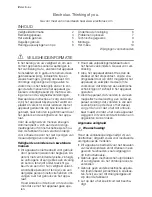 Preview for 2 page of Electrolux EUF14700 User Manual