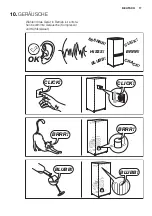 Preview for 17 page of Electrolux EUF1900FW User Manual